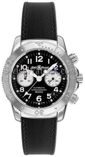 Bell & Ross Classic Collection Diver 300 Black and White - zum Schließen ins Bild klicken