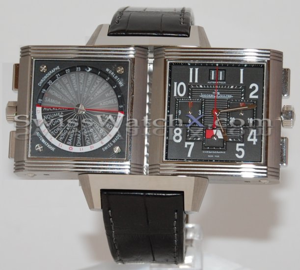 Jaeger Le Coultre Reverso Squadra World Chronograph 702T470 - zum Schließen ins Bild klicken