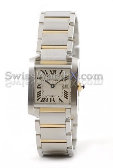 Cartier Tank Francaise W51012Q4 - zum Schließen ins Bild klicken