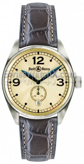 Bell & Ross Vintage 123 Gold Ivory - zum Schließen ins Bild klicken