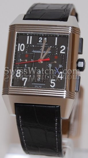 Jaeger Le Coultre Reverso Squadra Chronograph 701868P - zum Schließen ins Bild klicken