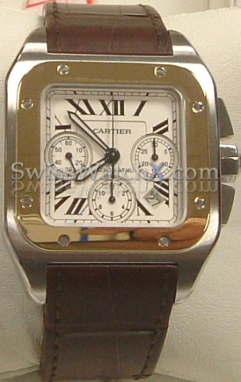 Cartier Santos 100 W20091X7 - zum Schließen ins Bild klicken