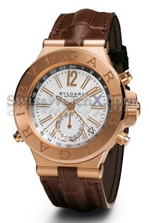 Bvlgari Diago DGP40C6GLDGMT - zum Schließen ins Bild klicken