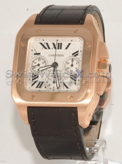 Cartier Santos 100 W20131Y1 - Click Image to Close