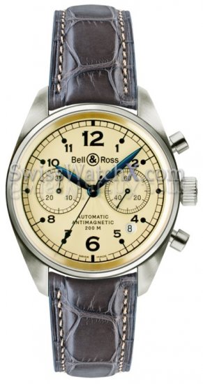 Bell and Ross Vintage 126 Gold Ivory - Click Image to Close