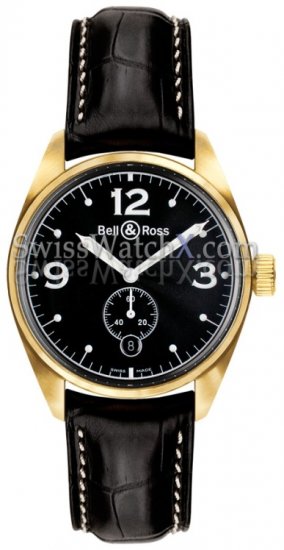 Bell and Ross Vintage 123 Gold Black - Click Image to Close