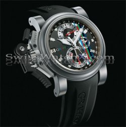 Graham Tackleador Chronofighter de titanio de gran tamaño