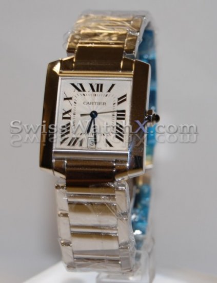 Cartier Tank Francaise W50011S3 - Haga click en la imagen para cerrar