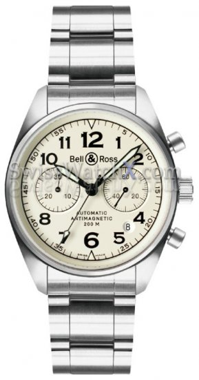 Bell y Ross Vintage 126 Blanco - Haga click en la imagen para cerrar