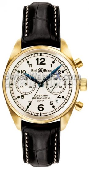 Bell et Ross Vintage 126 Pearl Gold - Cliquez sur l'image pour la fermer