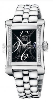 Oris miles Diamonds rectangulaire 561 7621 49 64 MB