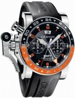 GrahamはChronofighterはビッグ日付のGMT 2OVASGMT.B01A.K10Bを特大